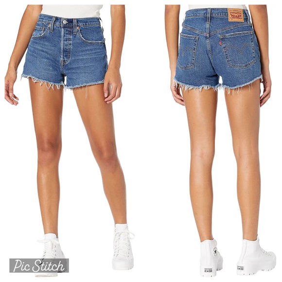 Levi s Shorts Levis 5 Button Fly Shorts In Salsa Halfway